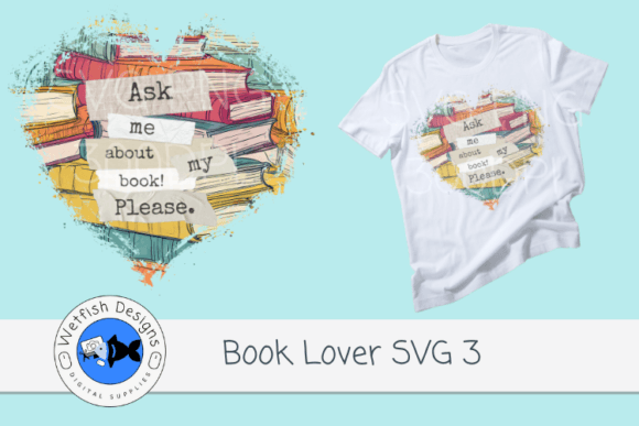 Book Lover SVG PNG Craft Graphic 3 Review