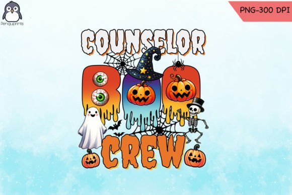 Counselor Boo Crew Teacher PNG: A Designer’s Review