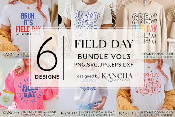 Field Day SVG Bundle Vol.3: A Designer's Stitch Test