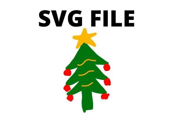 Green Christmas Tree SVG Craft File Review