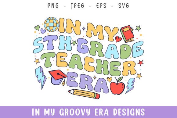 In My 5th Grade Teacher Era: Groovy Retro Review