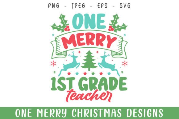 One Merry 1st Grade Teacher Christmas Review