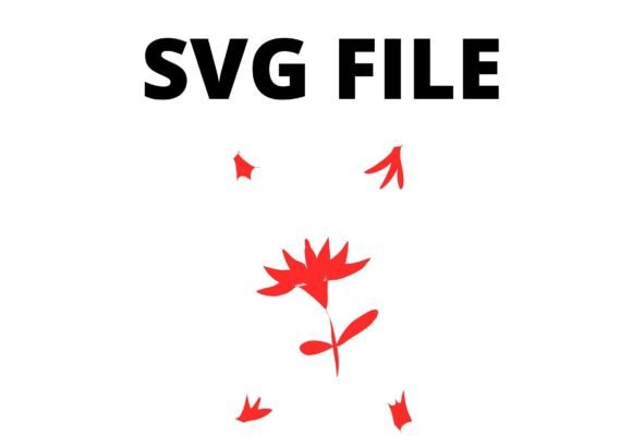 Red Abstract Line Geometric Craft Svg Review