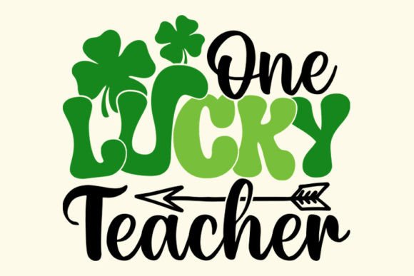 Retro St. Patrick's Day Lucky Teacher Design Review