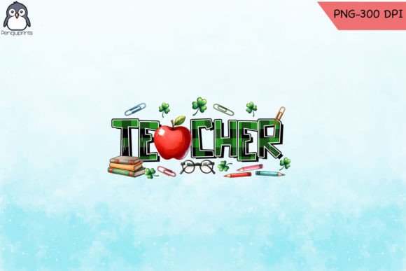 St. Patrick's Lucky Teacher PNG: A Closer Look