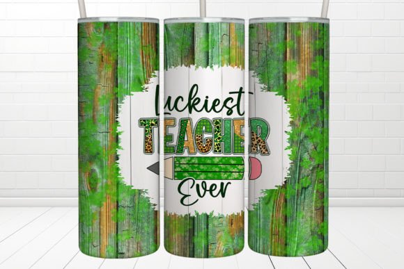 St. Patrick's Tumbler, Luckiest Teacher: A Designer Review