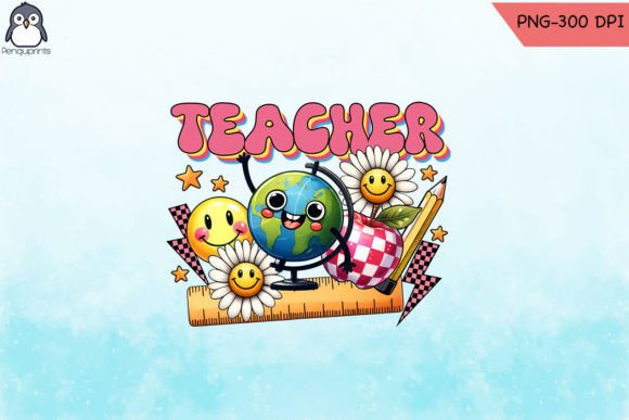 Teacher Retro Teacher Life PNG Review