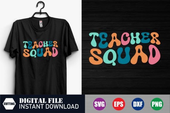 Teacher Squad T-Shirt Design: An Embroidery Review